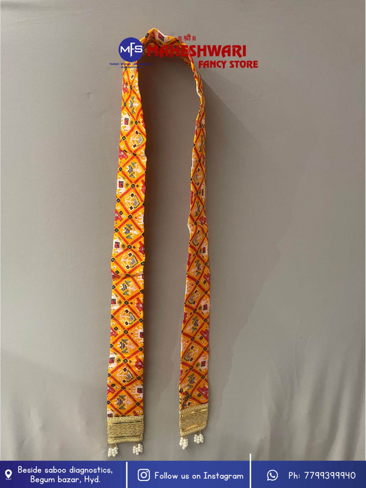 swagat dupata chundri print